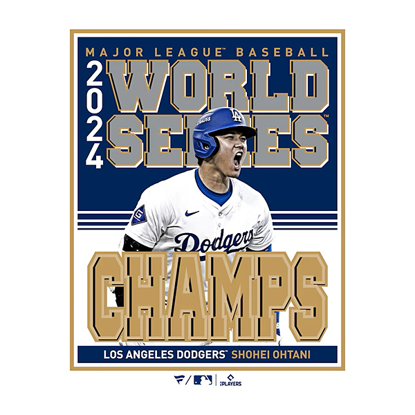 ドジャース 大谷翔平 2024 ワールドシリーズ 優勝記念 Tシャツ(S