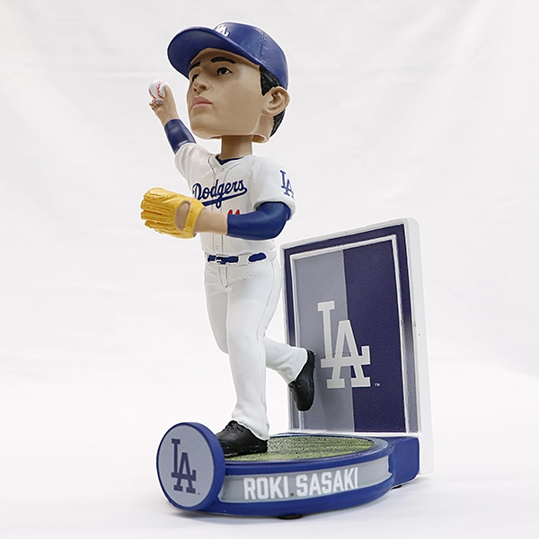 ドジャース 佐々木朗希 8インチ BANNERシリーズボブルヘッド （約20cm