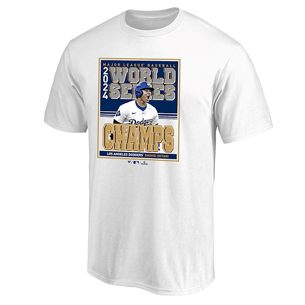 ドジャース 大谷翔平 2024 ワールドシリーズ 優勝記念 Tシャツ(S
