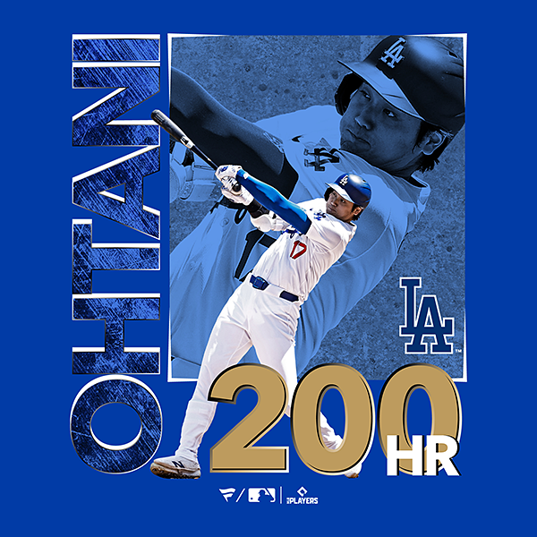 大谷翔平 MLB 通算200号HR達成記念Tシャツ(S nocolor): 野球｜【公式