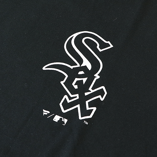 MLB JERSEYLOGO Tシャツ シカゴ・ホワイトソックス ブラック(S nocolor