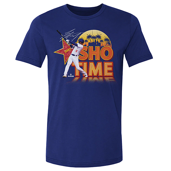 MLB 大谷翔平 ドジャース Tシャツ Los Angeles D Sho Time Sign WHT(S