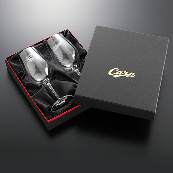 カープ プレミアムワイングラス ペア: 野球｜【公式】J SPORTS