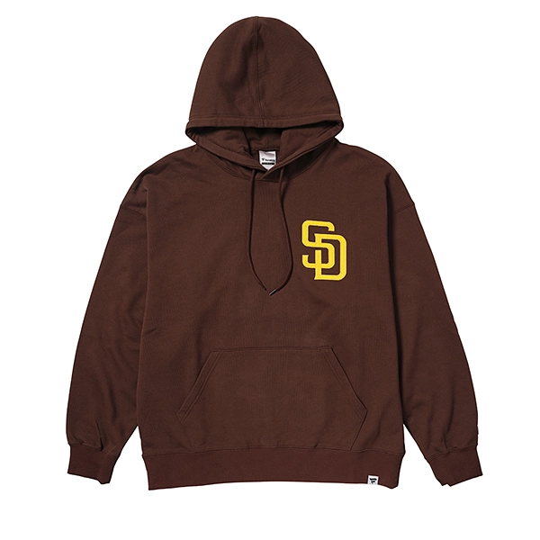 MLB サンディエゴ・パドレス STANDARD EMBLEM LOGO フーディー