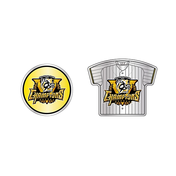 阪神タイガース2025 リーグ優勝記念 メタルクリップマグネットセット