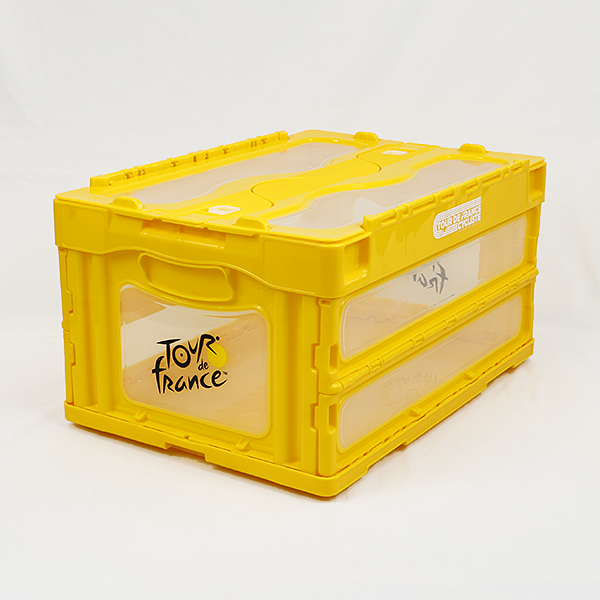 ツール・ド・フランス 2025 オフィシャル 折りたたみコンテナ(黄