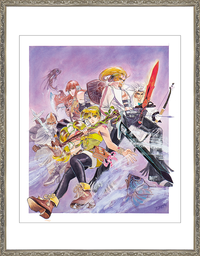 サガ シリーズ 複製原画「星の胎動（『サガ フロンティア2