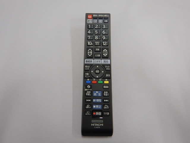 日立公式】L32-H2(032)リモコン（C－H27A）:プラズマTV用リモコン