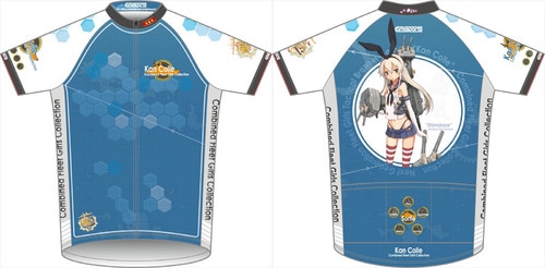 艦これ 駆逐艦 島風 サイクルジャージ 半袖XS 艦隊これくしょん(島風