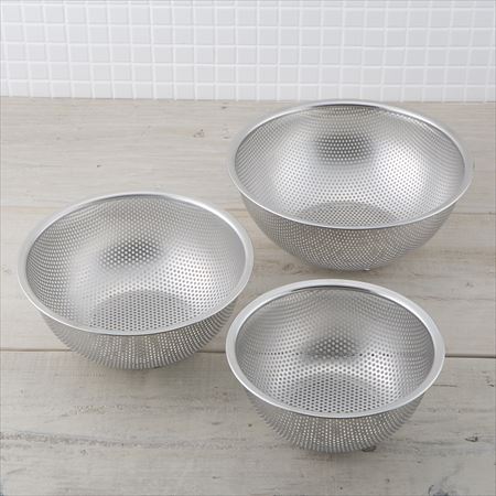 ステンレスボール&パンチングザル 6点セット: キッチン用品｜貝印公式