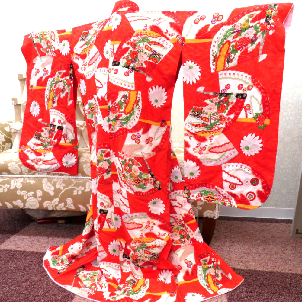 ☆みのすけ☆ジュニア 子供着物 大正ロマン アンティーク着物 NO330