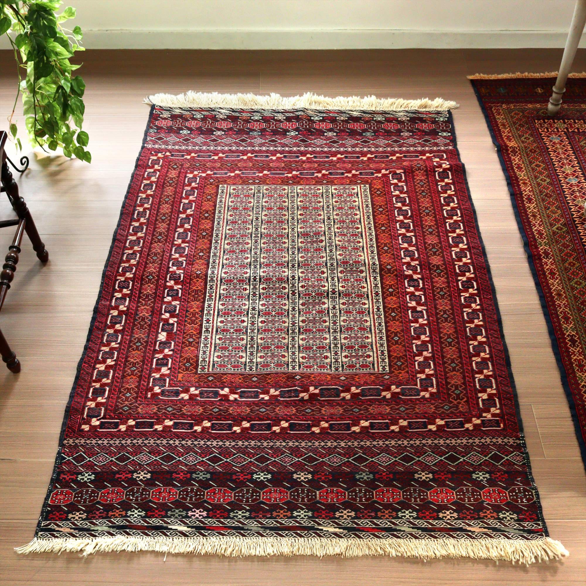 キリム オールドキリム トライバルラグ 71×166cm ヴィンテージラグ