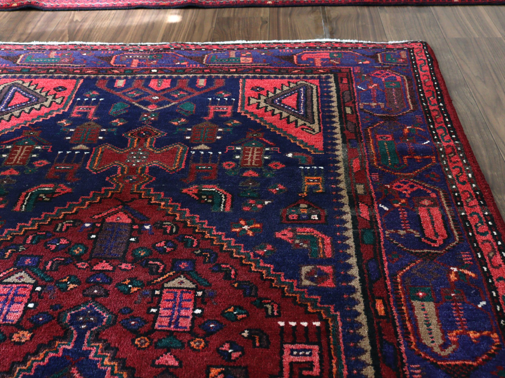 キリムスタイル / トライバルラグ・オールドカーペット/シラーズ