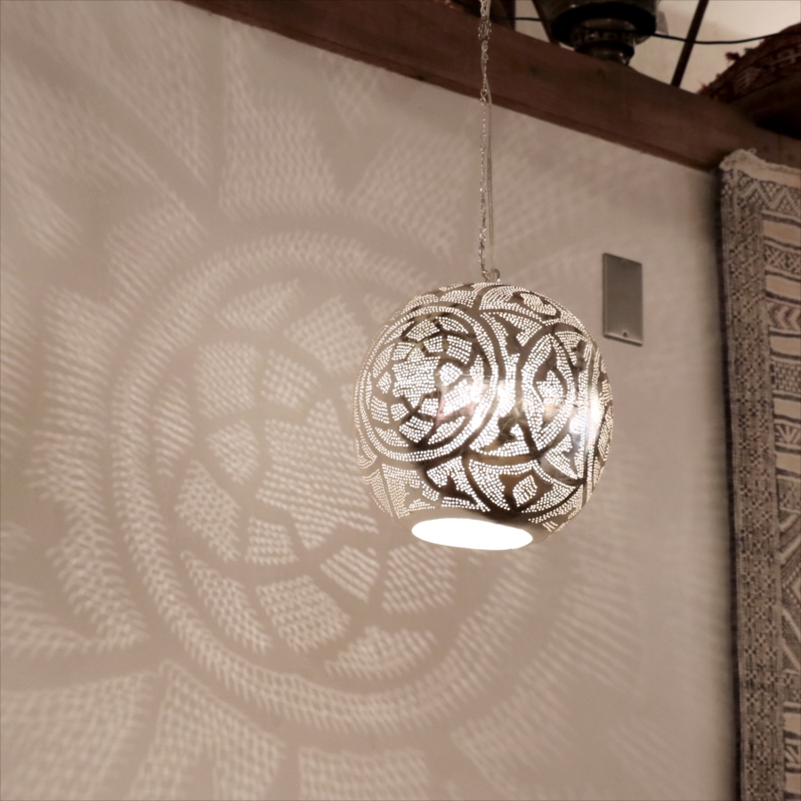 キリムスタイル / メタルシェード モロッコランプ Moroccan Metal