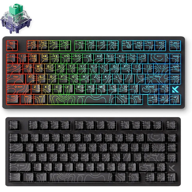 MCHOSE Jet 75 75% 英語配列 有線 8000Hz ラピッドトリガー対応