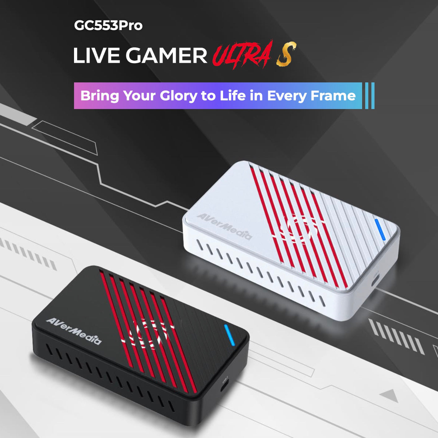 AVERMEDIA Live Gamer ULTRA S - GC553Pro HDMI 4K/60fps UBS 3.2 Gen