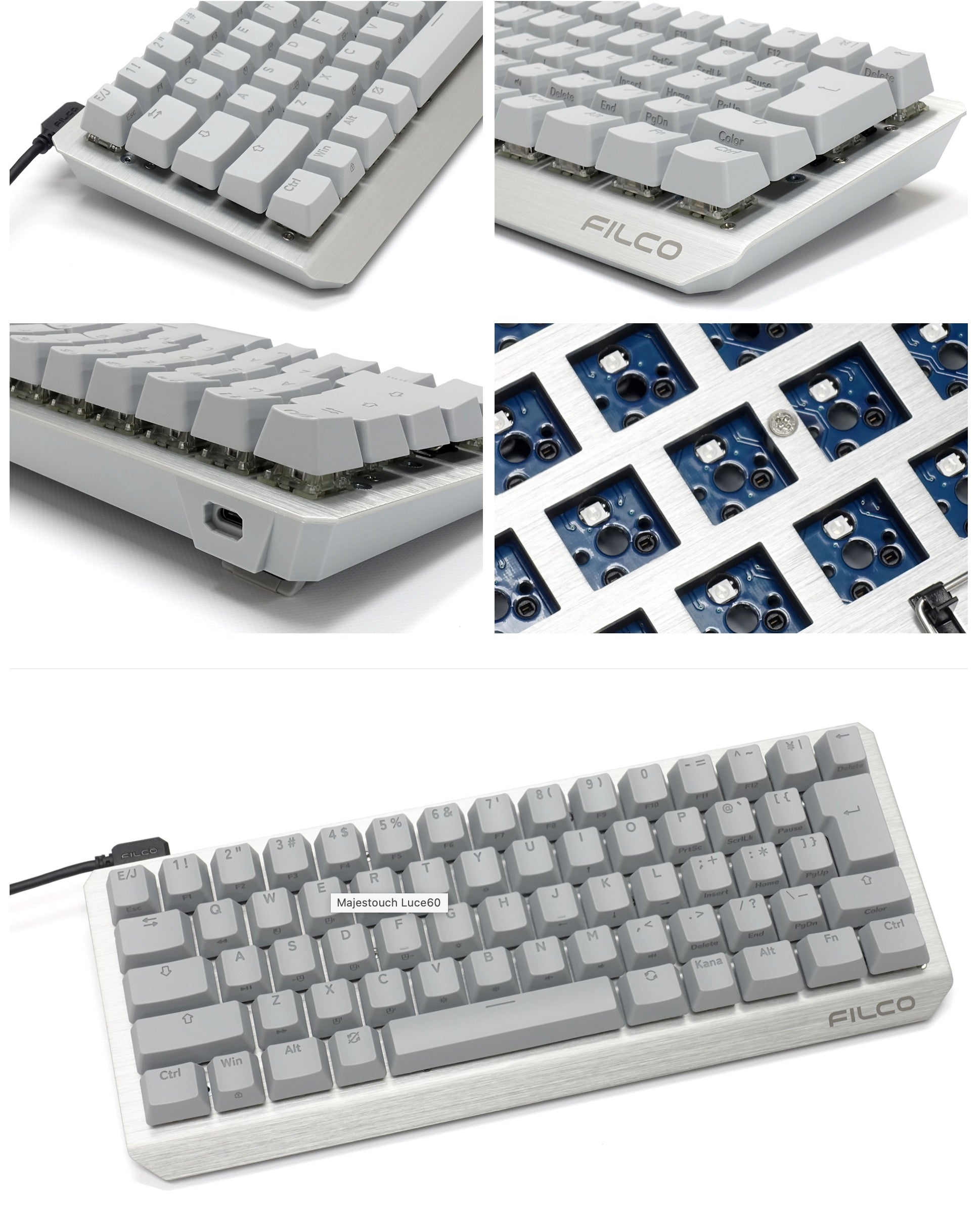 FILCO Majestouch LUCE60 有線 60％ ゲーミングキーボード | ホット