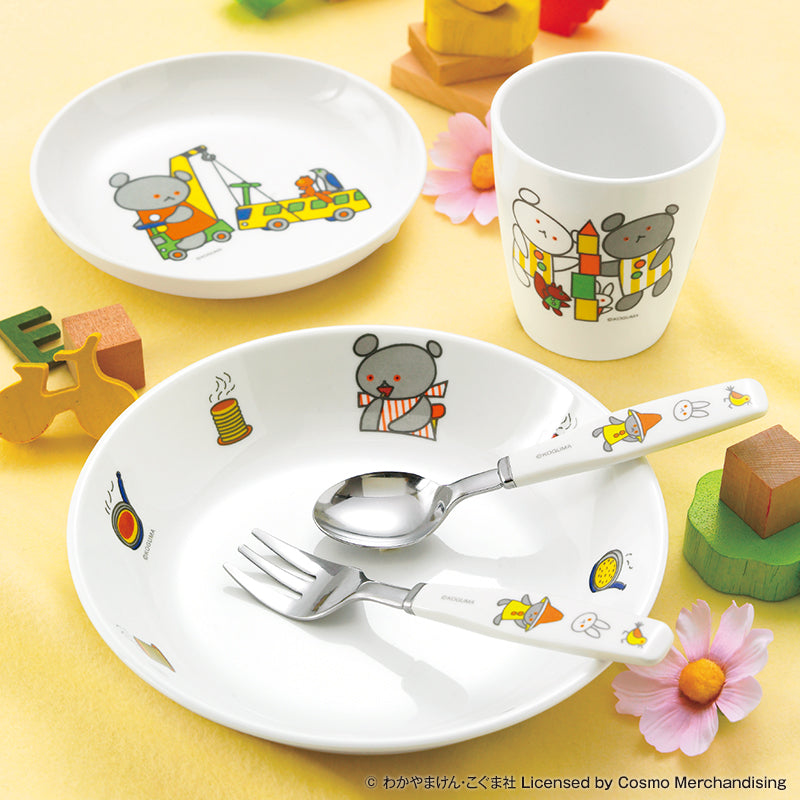 こぐまちゃん 10cm丸深皿 D63 KO｜国際化工公式通販サイト【子供用