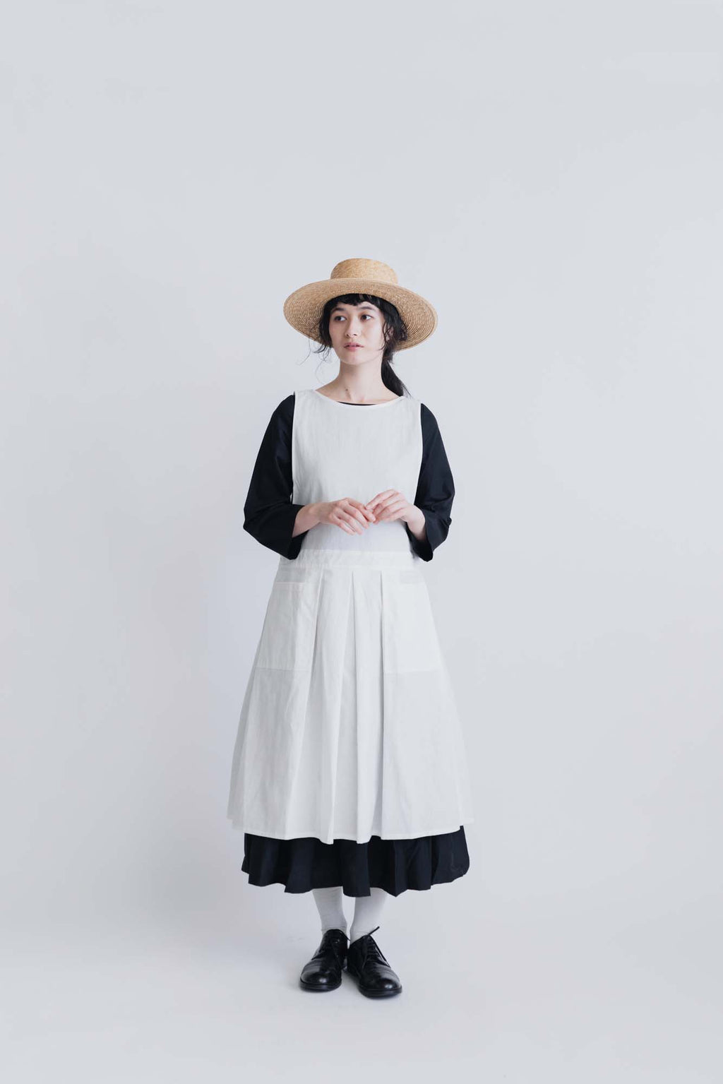 FRANCESCA AMAM LABEL エプロンドレス ｜くらすこと公式オンラインストア