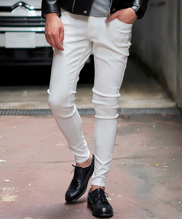 ハイパーストレッチスキニーパンツ ジェギンス｜メンズファッション