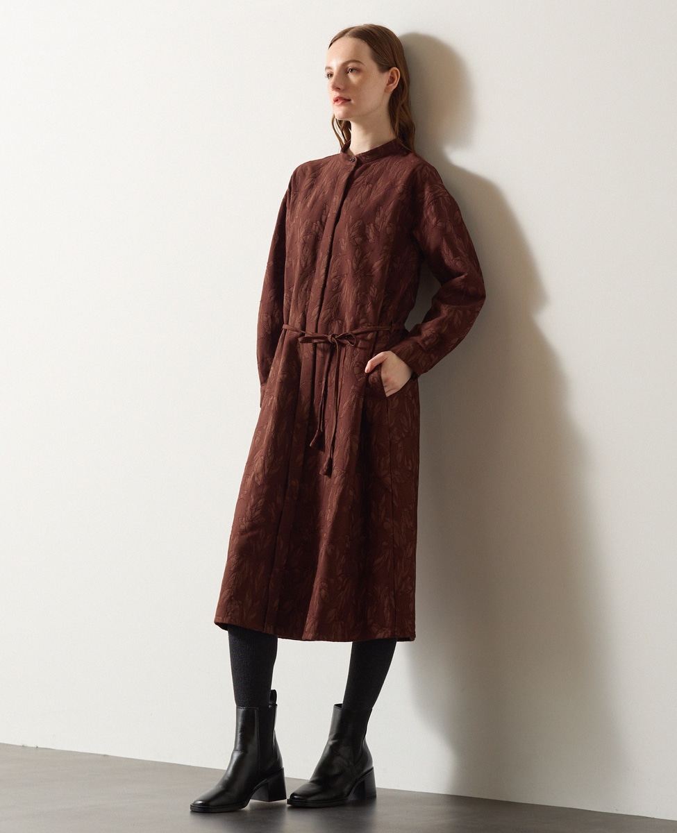 バンドカラーシャツワンピース｜LOGEMENT DE CLAIRE（ロジュモンド