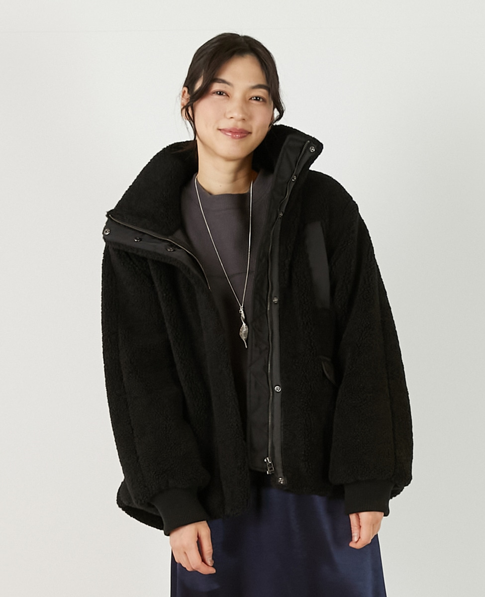 ボアブルゾン】｜MELROSE CLAIRE（メルローズクレール）｜商品詳細