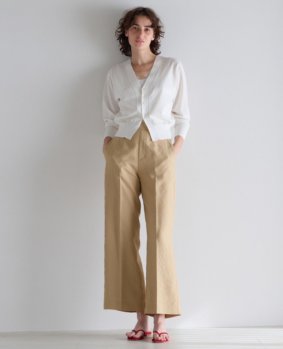 ダルスラブバックゴムパンツ（セットアップ可）｜martinique