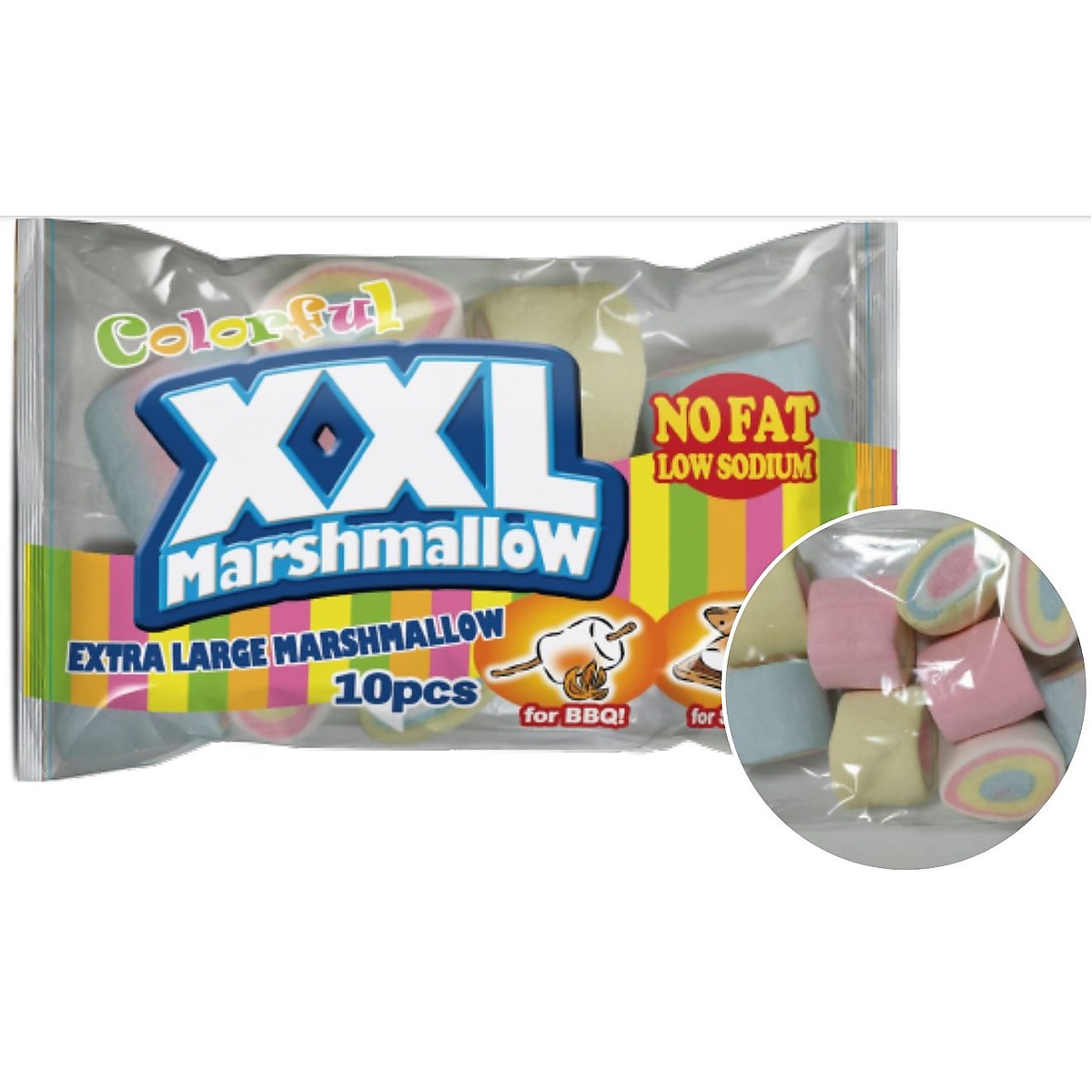 OTHERソノタ - XXL カラフルマシュマロ 10個 78168/メガスポーツ公式