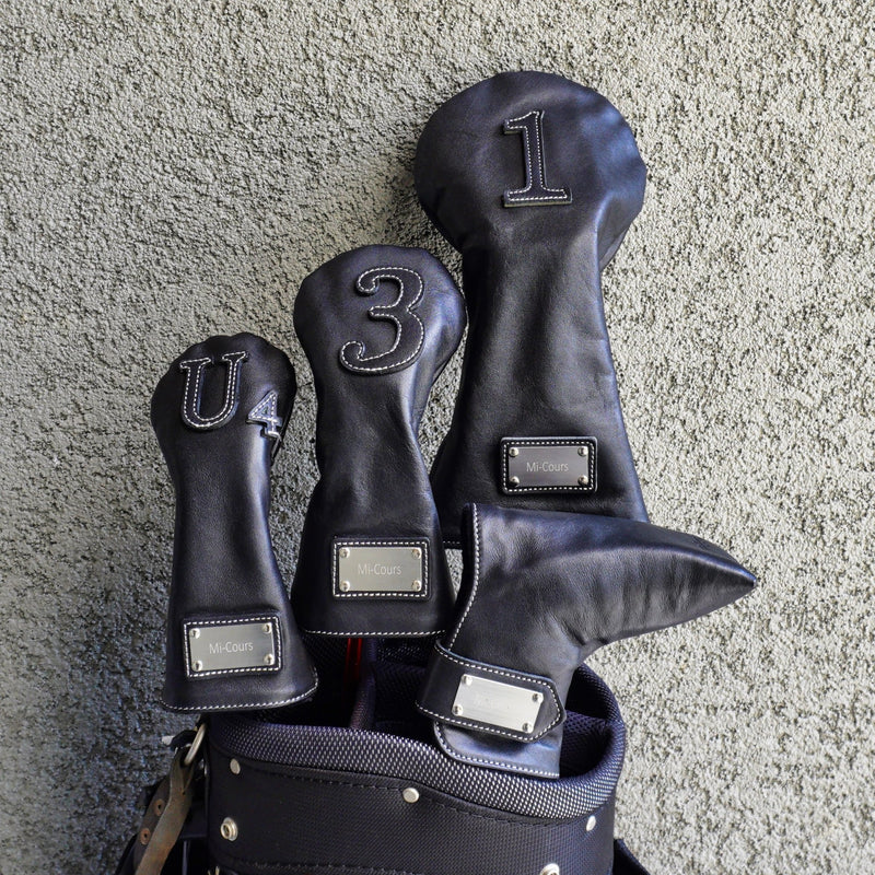 本革防水レザー・パター(Ping Type)用ゴルフヘッドカバー – Mi-Cours