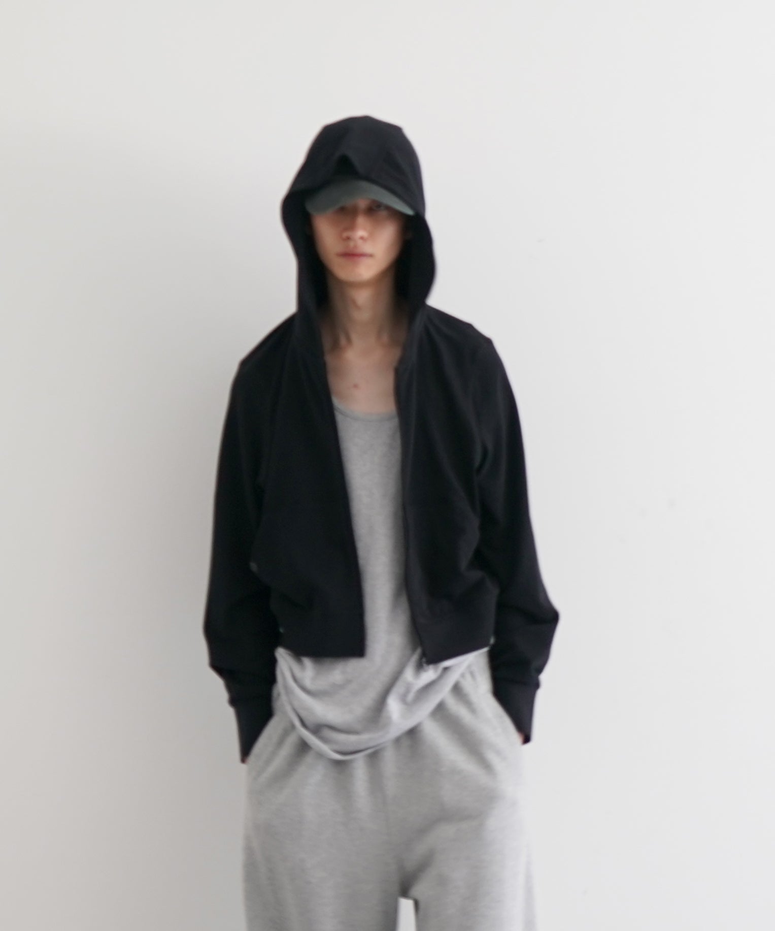 Fax Copy Express【ファックスコピーエクスプレス】Flow zip-up hoodie