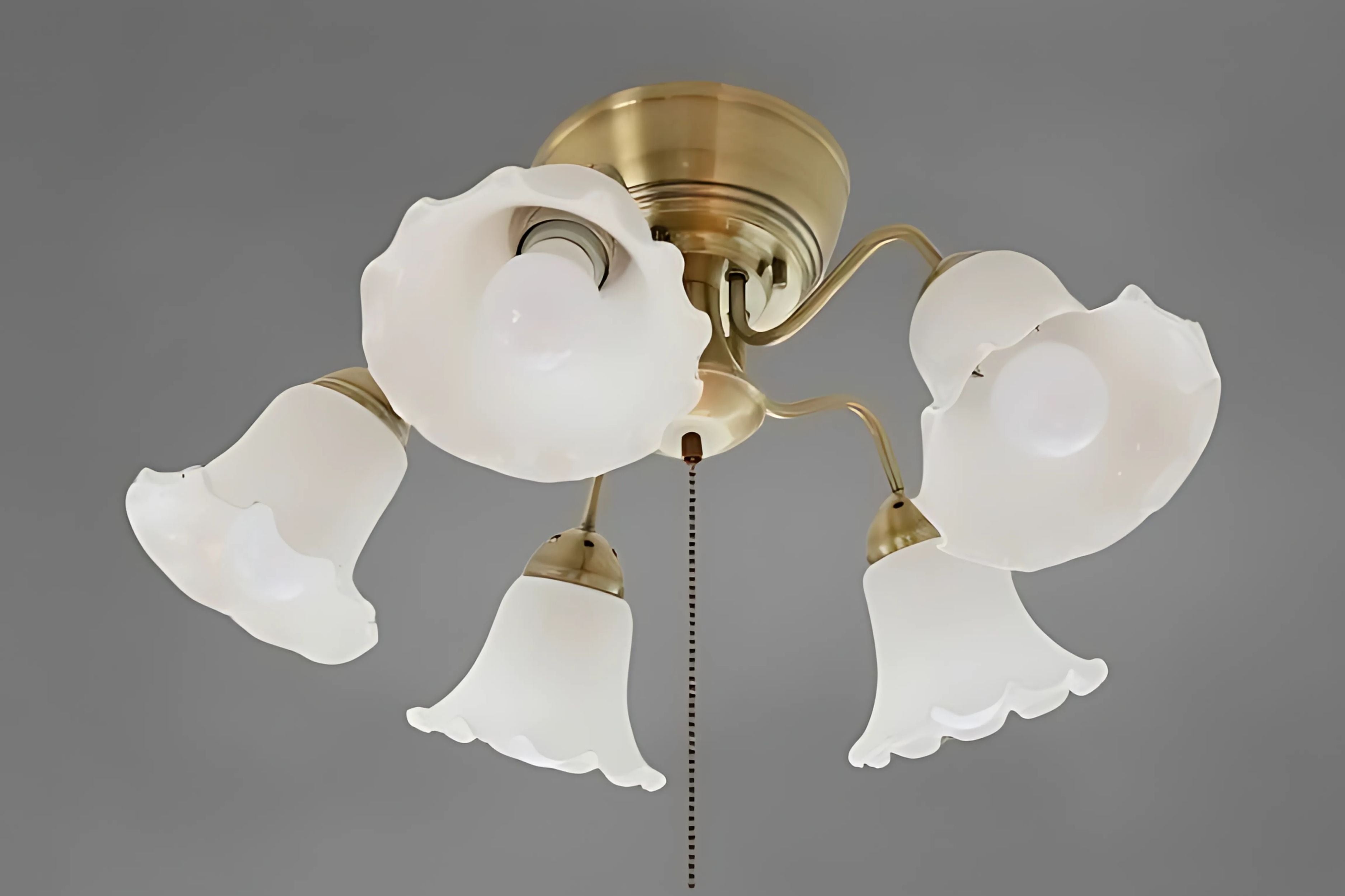 シャンデリア プルスイッチ ガラスシャンデリア JULES ジュール KMS