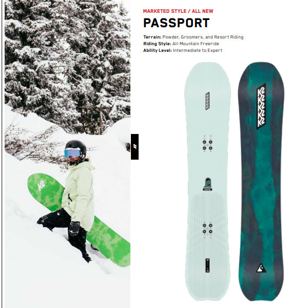 K2 SNOWBOARD PASSPORT 2022-2023 – PASTiME board shop