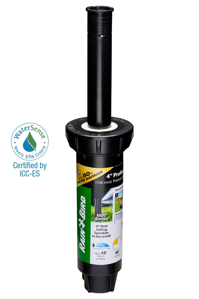 1804QDSP25 - 4 in Pop-up Spray Head - Quarter Pattern Dual Spray