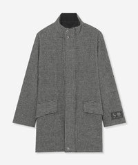 HEAT TWEED】【Ettrick】ヒートツイードスタンドカラーブルゾン