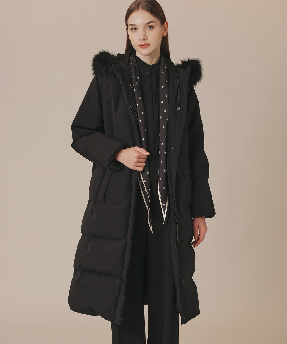 BLACK OF BLACKs】タスランタイプライターダウンコート(コート