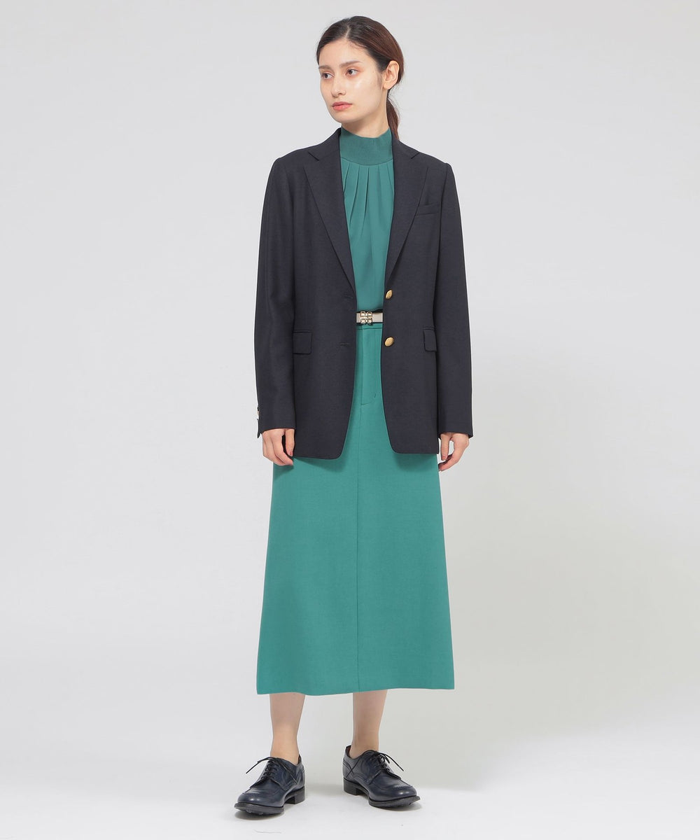 Nikkei magazine掲載】ウールダブルサテン スカート(スカート)｜Paul