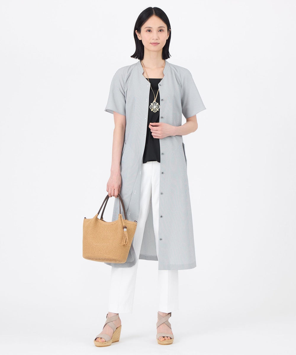 ウォッシャブル】【吸水速乾】クールマックスサッカーワンピース