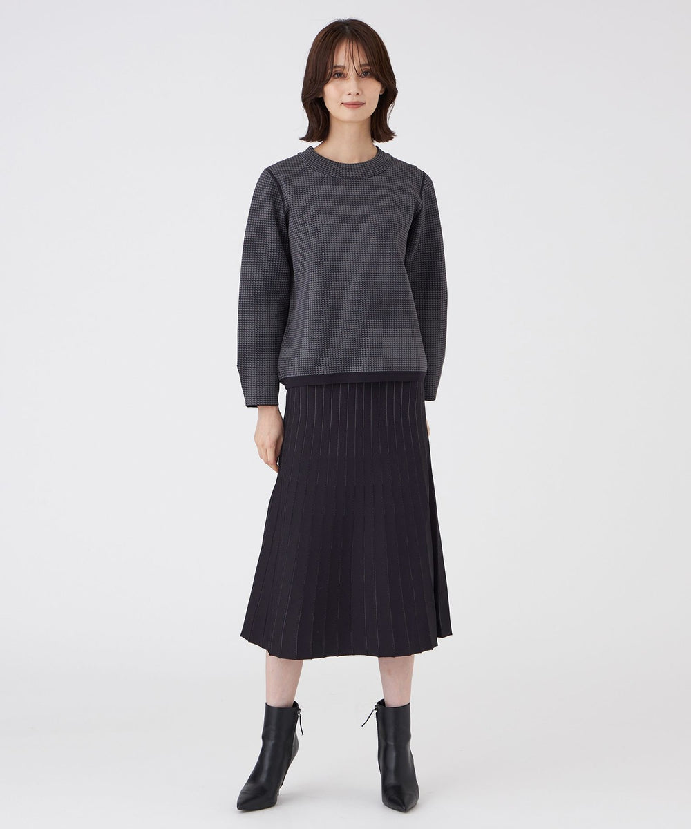 ウォッシャブル】リバーシブルニットスカート(スカート)｜TRANS WORK