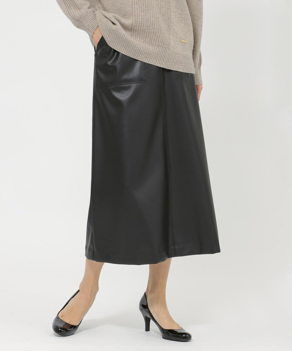 23AW＊Wings掲載＊【ウォッシャブル】マットフェイクレザーAライン