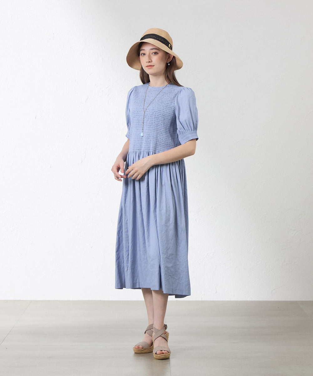 ヴィンテージスラブシャーリーワンピース(ワンピース)｜AMACA(アマカ