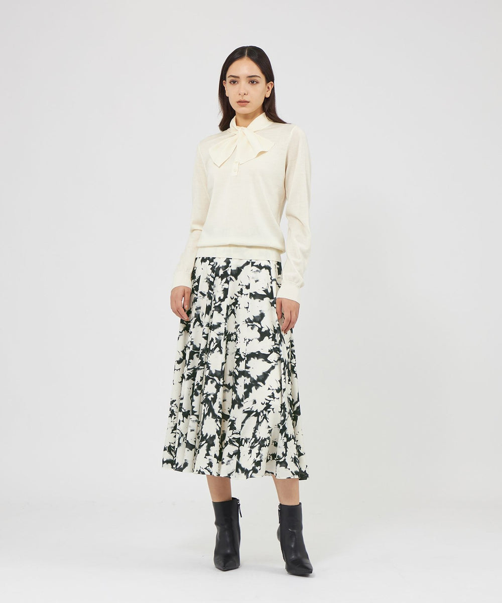 フィオーレサテン フレアスカート(スカート)｜EPOCA(エポカ)の