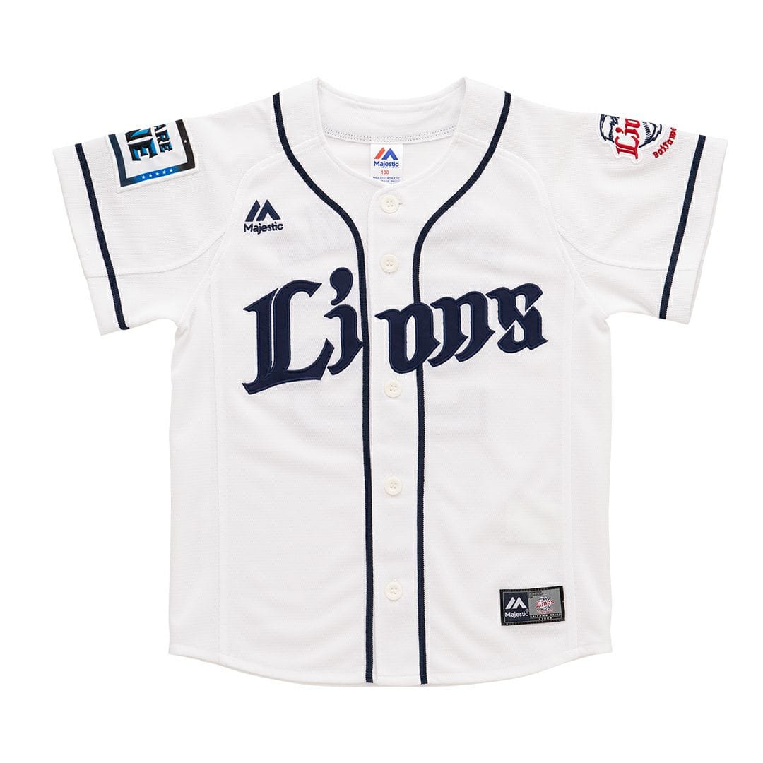 マジェスティック]レプリカユニフォーム(ホーム) 背番号なし Kids(2022