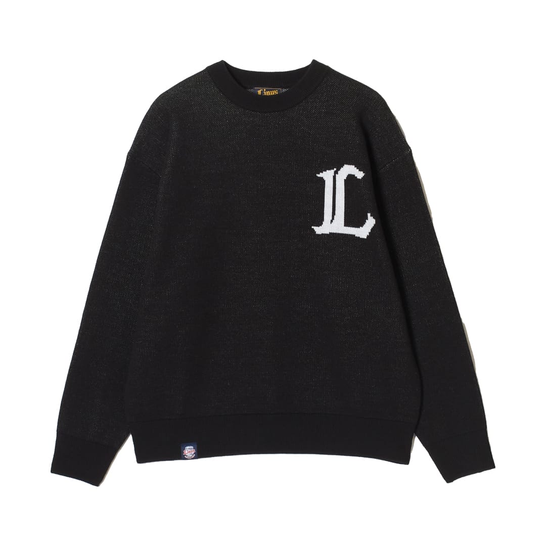 プルオーバーニット ブラック(M): アパレル | 埼玉西武ライオンズ公式