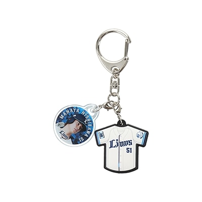 プレイヤーズユニフォームキーホルダー #51 西川 愛也: 雑貨 | 埼玉