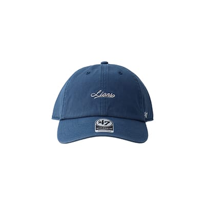 47 × LIONS CLEAN UP Timber Blue Script White: キャップ | 埼玉西武