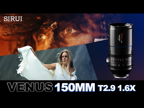 SIRUI Venus 150mm T2.9 1.6x フルフレーム アナモルフィック レンズ