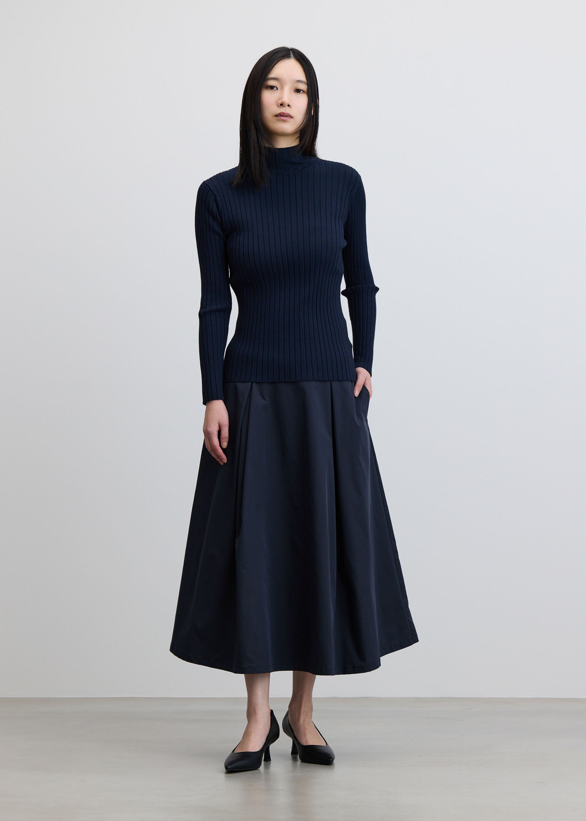 値下げ 新品タグ付き JUN & ROPE ダウンスカート ブラック M 楽天市場