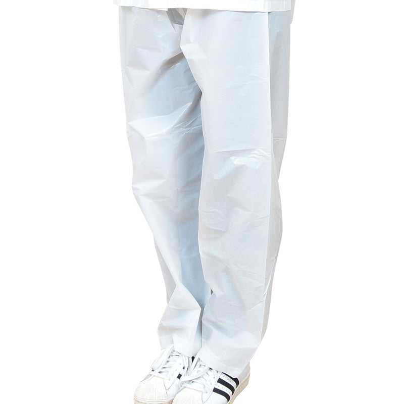 雨合羽 使い捨て カッパ レインコート パンツ 非常 M・L (レインパンツ
