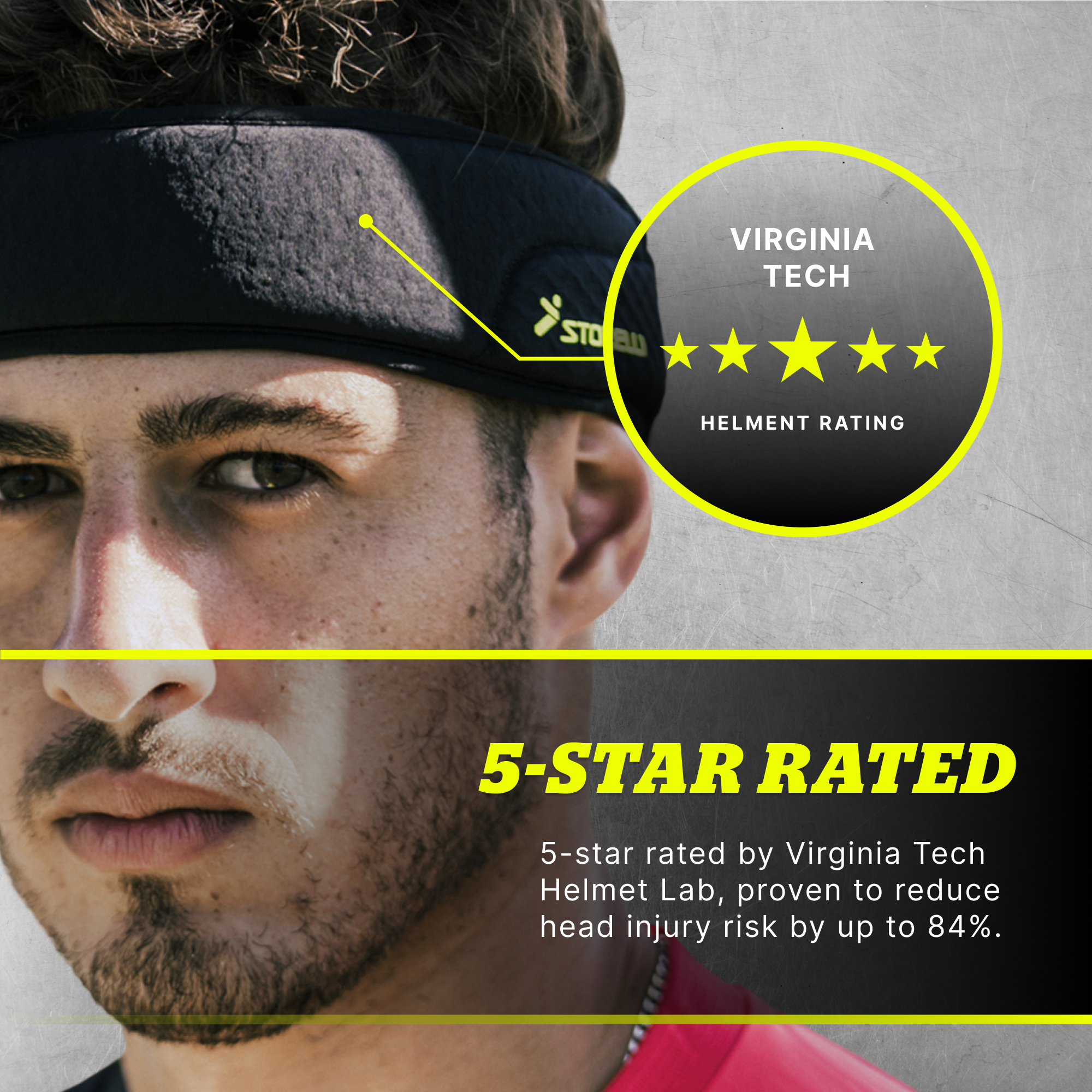 Storelli ExoShield Soccer Head Guard - approved By Virginia Tech