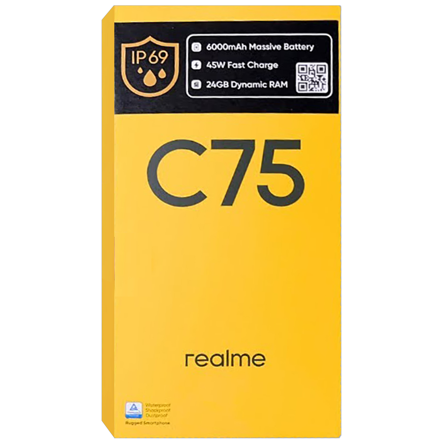 Realme C75 4G/LTE Black 256GB + 8GB Dual-SIM Factory Unlocked GSM